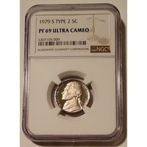 1979 S Jefferson Nickel Type 2 Proof PF69 UC NGC
